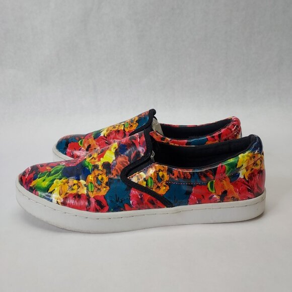 Wild Pair Shoe Alondra Women Size 8.5 Fashion Sneakers Multicolor Floral Slip-On - Picture 4 of 12